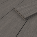 Vorschaubild NewTechWood Deluxe WPC-Terrassendiele Hohlkammer Silver Gray  23 x 138 mm