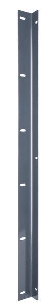 Alberts® Befestigungsleiste f.Doppelstab-Gittermatten,anthrazit,Länge:1600 mm,m.Schrauben 623258