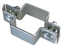 Vorschaubild Alberts® Mittelschelle für Vierkantpfosten,feuerverzinkt,für Pfosten 60x40 mm 680206