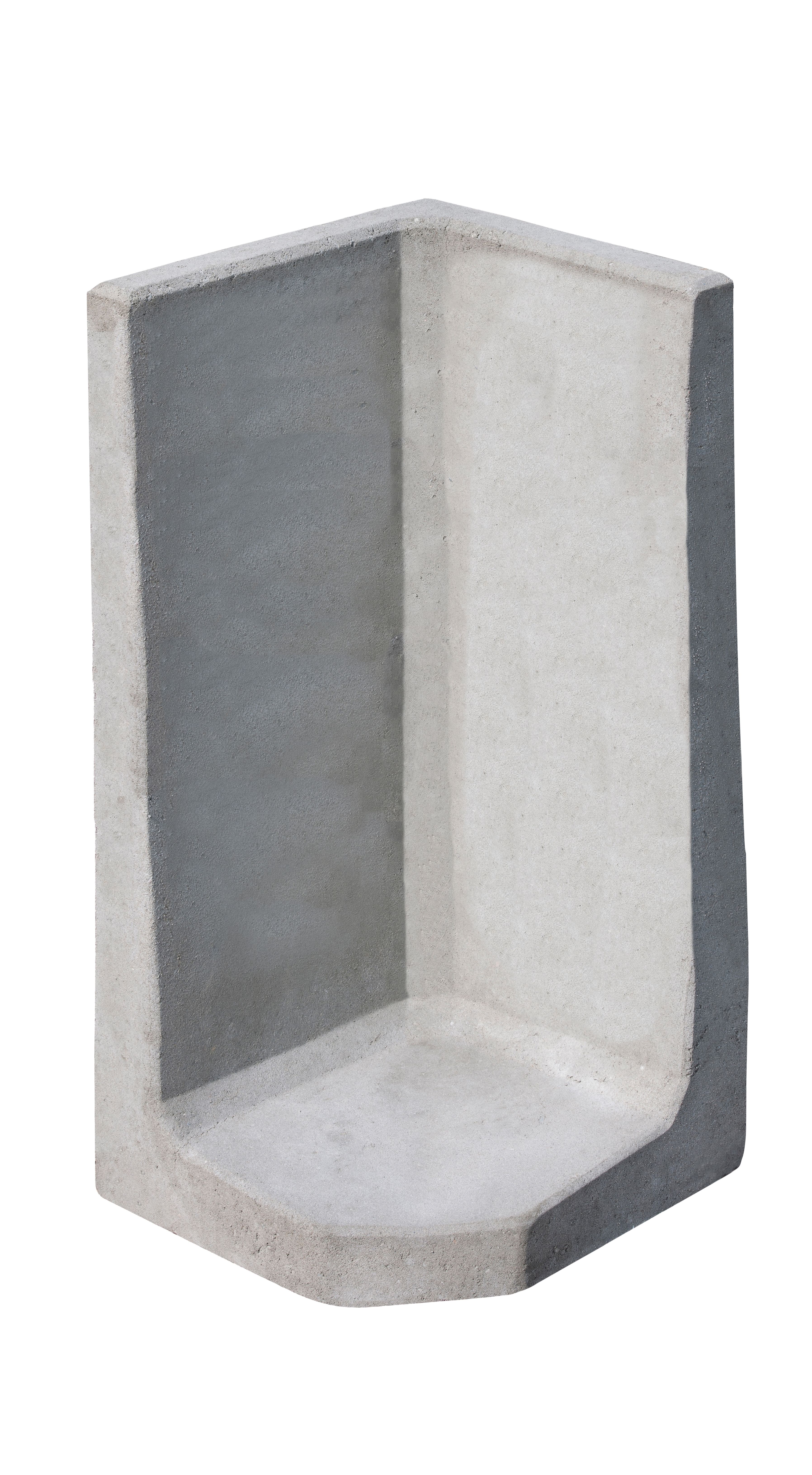 Diephaus L-Stein - ECKE GRAU 80/40/40/7 CM