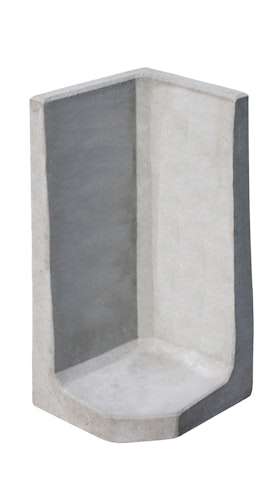 Diephaus L-Stein - ECKE GRAU 80/40/40/7 CM