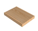 Vorschaubild Handmuster OSMO Terrassendiele kana. Lärche 27 x 143 mm genutet/geriffelt