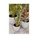 Vorschaubild Klocke Design Blumentopf Betonoptik ⌀ 30 cm x H 29 cm