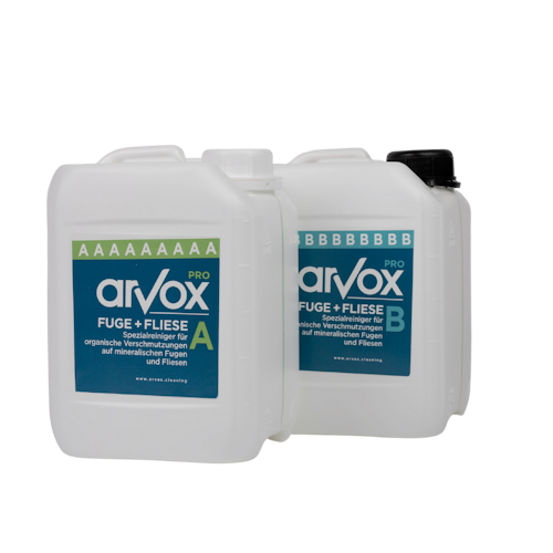 Arvox Pro Fugen + Fliesen 2-Komponenten-Reiniger