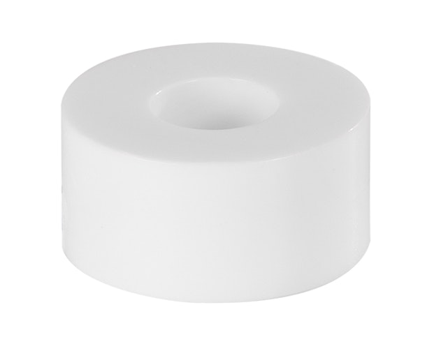 Alberts® Distanzhülse,KST weiß,Außen ⌀20 mm,Höhe 10 mm,Innen ⌀8,5 mm,verpackt à 15 St. 