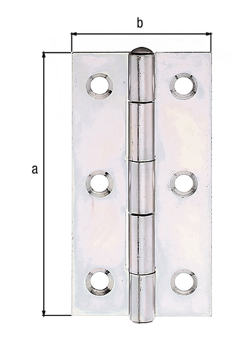Alberts® Scharnier  70x35 mm