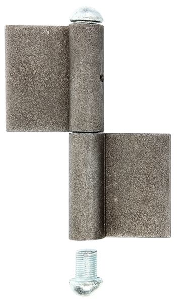 Alberts® Konstruktionsband Typ KO4,zweit.,z.Anschweißen,Höhe 160mm,⌀16mm