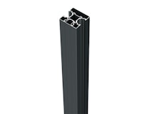 dz VIDUAL Steckzaun-Anfangs-/Endpfosten 90 x 90 mm mit ZubehörZubehörbild