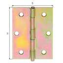Vorschaubild Alberts® Scharnier  80x58 mm