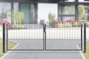 Vorschaubild dz Flügeltor VARIO Residenz klassik RIMINI Doppeltor - Verschiedene Höhen und Weiten