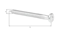 Vorschaubild Alberts® Ankernagel verzinkt ⌀4 mm Länge 50 mm in Hängebox verpackt à 50 St. 