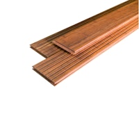 HANDMUSTER aMbooo Terrassendiele Bambus PRIMUS in Coffee 