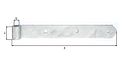 Vorschaubild Alberts® Ladenband 300x40 mm ⌀13 mm feuervz.