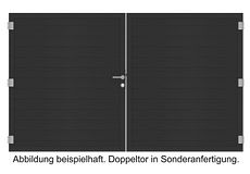 OSMO Alu-Fence Doppeltor auf Maß inkl. BeschlagsetZubehörbild