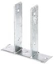 Vorschaubild Alberts® U-Pfostenträger 200x60x4mm zum Aufschrauben für verschiedene Pfostenstärken