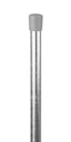 Vorschaubild Alberts® Geflechtspannstab,feuerverzinkt,⌀10mm,Länge 1300mm,Geflechthöhe 1250mm 605841