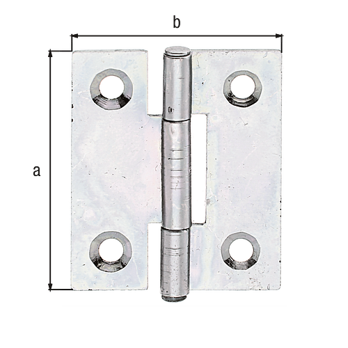 Alberts® Scharnier, sendzimirverzinkt, LxB 31,5x25,8 mm 345365