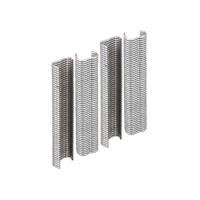 Alberts® Drahtklammer, SB, anth kst-beschichtet, Breite 22 mm, verpackt à 200 St. 531010