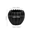 Vorschaubild Wikholm form Design Pflanzgefäß / Blumentopf Keramik schwarz ⌀ 18 x H 22 cm