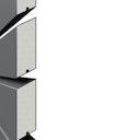 Vorschaubild Traumgarten System Rhombus Vorgartenzaun 1800 x 900 mm