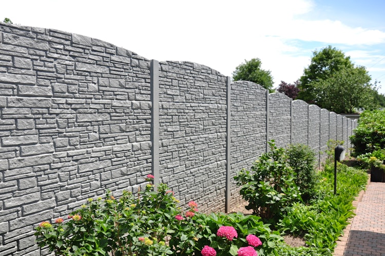 ORIGI WALLS™ Beton Sichtschutz RUSTIQUE 395 x 2000 mm 