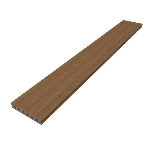 NewTechWood Deluxe WPC-Terrassendiele Hohlkammer Teak  23 x 138 mm