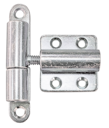 Vorschaubild Alberts® Aushebescharnier,verstellbar, galvanisch verzinkt dickschichtpassiviert, LxB 83x15,Platte LxB 40x40mm 341060
