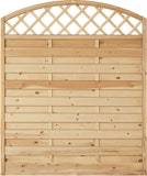 T&J MAXI BOGEN RANK Lamellenzaun 150 x 180/160 cm T&J MAXI BOGEN RANK Lamellenzaun 150 x 180/160 cmZubehörbild