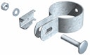 Vorschaubild Alberts® Endschelle, feuerverzinkt, für Pfosten ⌀34 mm 563448