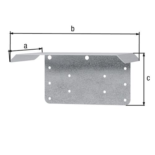 Alberts® Trapezschutzdach für Futterhäuser