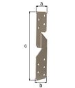 Vorschaubild Alberts DURAVIS® Sparren-Pfettenanker