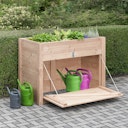 Vorschaubild BM TYP 537 Hochbeet mit Unterschrank, 127 x 95 x 69cm, Douglasie natur