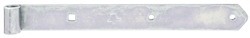 Alberts® Ladenband, gerade, Abschluss abgerundet, galvanisch verzinkt dickschichtpassiviert., LxB 400x45 mm, Rolle ⌀16 mm 314101