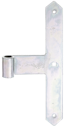 Vorschaubild Alberts® Tor-Mittelband, Abschluss spitz, galvanisch verzinkt dickschichtpassiviert HxB 300x40 mm,Rolle ⌀16 mm 312909