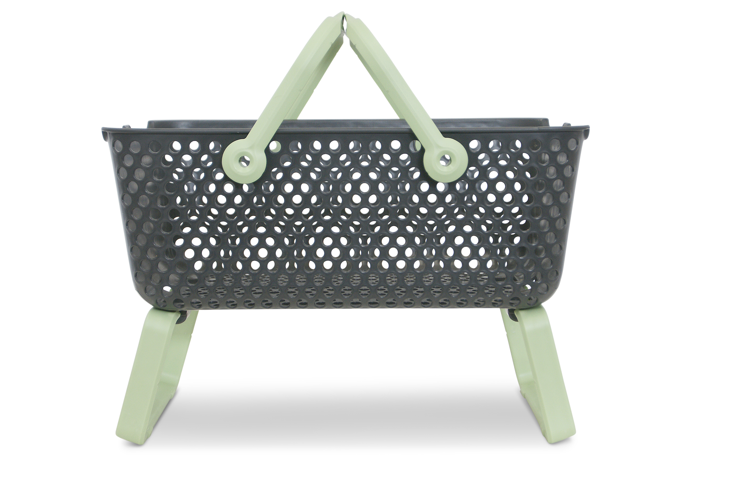 NOOR Gartenkorb Kajo 15 Liter Limette