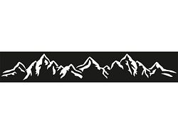 dz VIDUAL Designblech Mountains - 4 x 260 x 1730 mm Anthrazitgrau RAL 7016