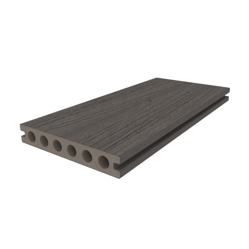 NewTechWood Deluxe WPC-Terrassendiele Hohlkammer Silver Gray  23 x 138 mm