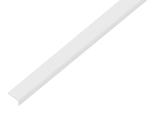 Alberts® Abschlussprofil rund, selbstklebend, Kunststoff. 19x7mm, Länge 1m