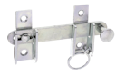 Vorschaubild Alberts® Schlagladen-Überwurf, Feststell-Vorrichtung, galvanisch verzinkt dickschichtpassiviert, L 120mm,Platte18x65mm 314446