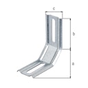 Vorschaubild Alberts® Verstellwinkel geprägt mit Langloch50/30/50/32 mm