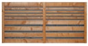 Vorschaubild BM Serie TYP 221 Zaunfeld, 180 x 90cm, Fichte Kirschbaum/Anthrazit