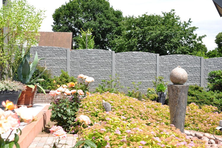 ORIGI WALLS™ Beton Sichtschutz RUSTIQUE 395 x 2000 mm 
