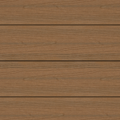 NewTechWood Deluxe WPC-Terrassendiele Hohlkammer Teak  23 x 138 mm