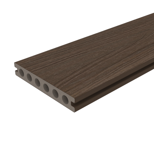 NewTechWood Deluxe WPC-Terrassendiele Hohlkammer Ipé  23 x 138 mm