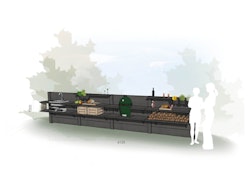 WWOO Designbeton-Outdoorküche Paco