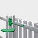Vorschaubild Alberts® Tür- und Torschließer verzinkt HxL 100x242 mm Karte à 1 St. 