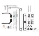 Vorschaubild Alberts® Zubehör-Set für Wellengitter-Tore bis 1500mm Höhe,anthr.7016 653859