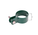 Vorschaubild Alberts® Schelle,Befest. v.Streben u.Spannbrücken an Pfosten,fvz,grün,⌀48mm,Breite25mm 656300