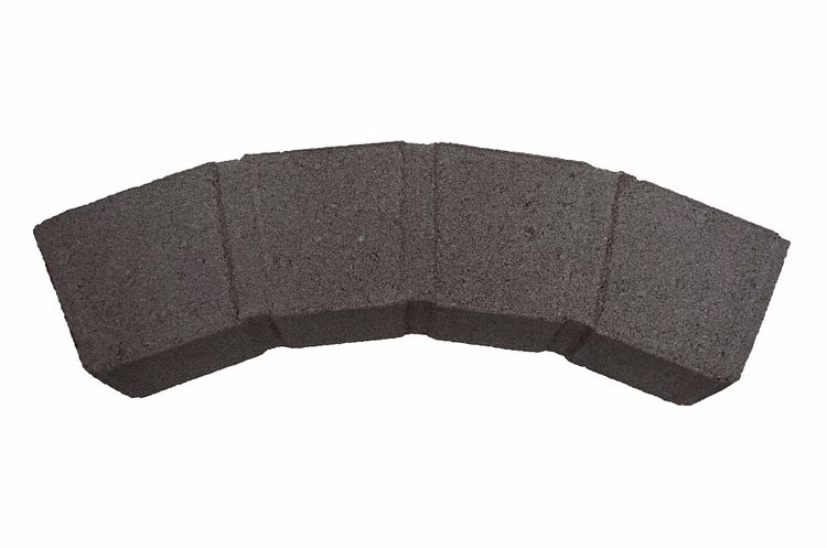 Diephaus Pflasterstein GEBOGEN ANTHRAZIT 50/11,5/8CM