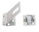 Vorschaubild Alberts® Sicherheits-Überfalle, galvanisch verzinkt dickschichtpassiviert, LxB Überfalle: 85x37,L Platte: 38 mm 348359